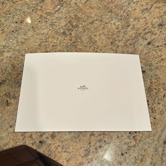 Hermes Authentic recipt holder - Picture 1 of 6
